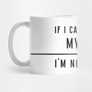 If I can't bring my cat... Mug